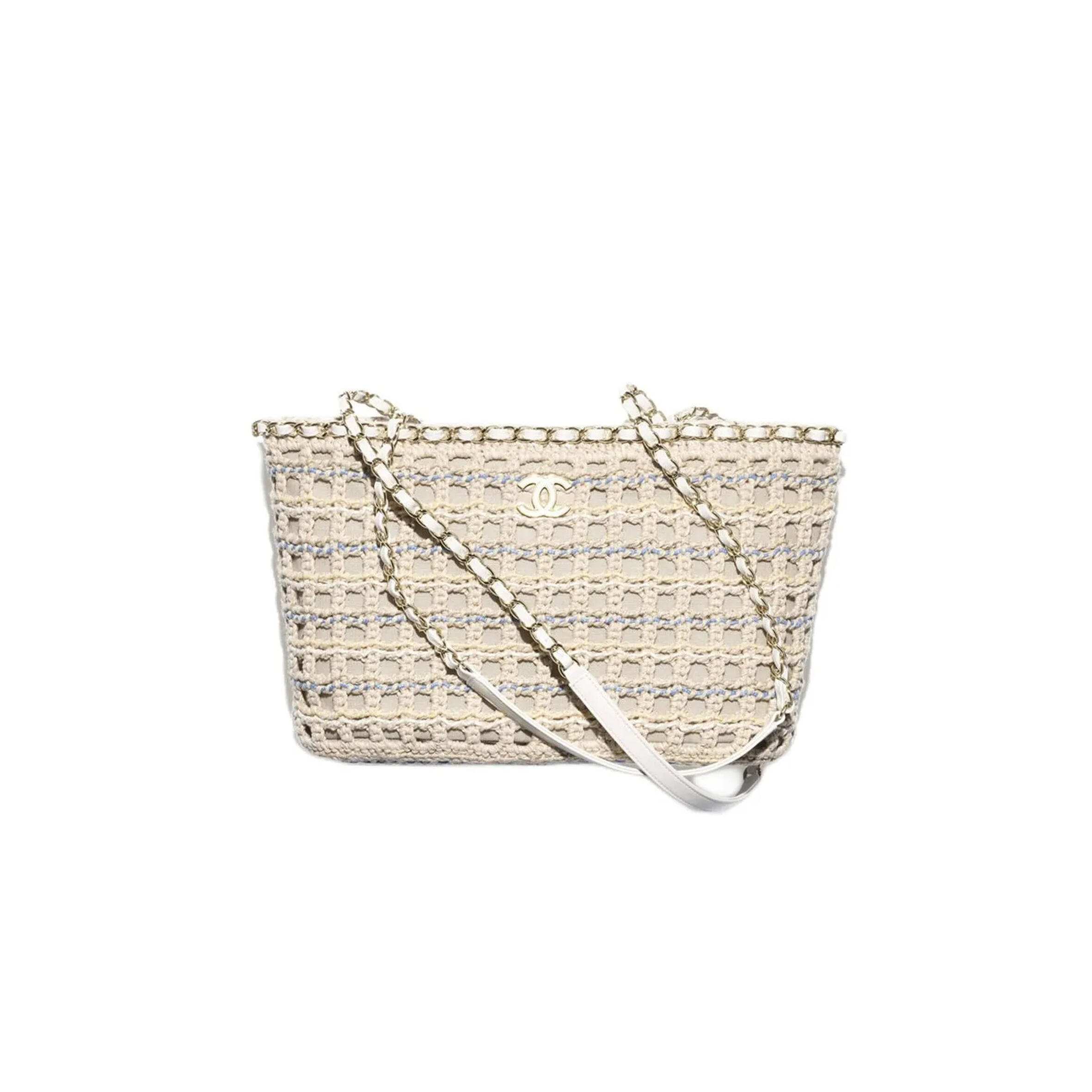 CHANEL SMALL COTTON TOTE BAG AS5235 (33*21*11cm)